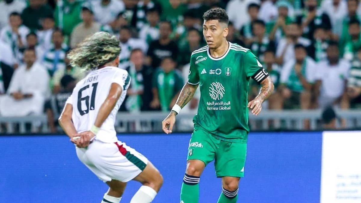 Al-Ahli, de Firmino empata com Al-Ettifaq, de Gerrad, pelo Campeonato Saudita