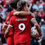 Firmino salva Liverpool de derrota em 'despedida' contra Aston Villa