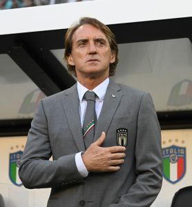 Roberto Mancini dirigiu a seleção da Itália entre 2018 e 2023
