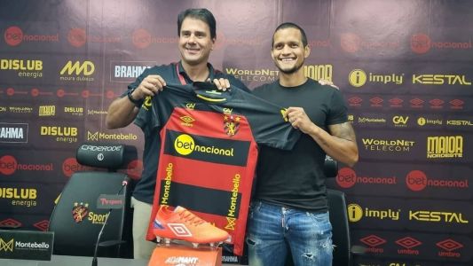 Roberto Rosales foi apresentado nesta quarta-feira (16) como reforço do Sport