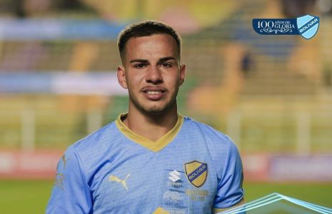 Robson Matheus, meia do Bolívar, adversário do Atlético na Copa Sul-Americana