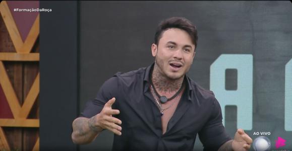 Wallas foi indicado à Roça por Saory