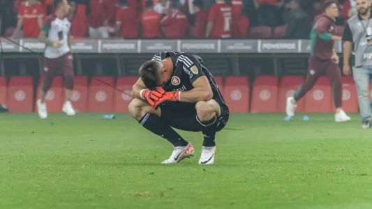 Rochet era um dos mais abalados em campo após eliminação