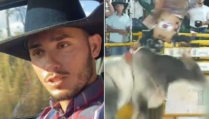 'Pronto pra outra', diz peão que desmaiou após ser pisoteado por touro em rodeio de Minas