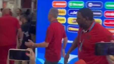 Rodolfo Landim deixou o Morumbi em silêncio após perda da Copa do Brasil