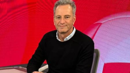 Rodolfo Landim durante participação no CNN Esportes S/A