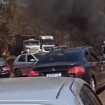 BR-040 em Nova Lima é parcialmente liberada após manifestação 