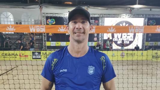 Rodrigão Ramalho foi campeão mundial de Beach Tennis