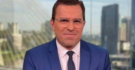 Rodrigo Bocardi apresentava o "Bom Dia São Paulo" na TV Globo