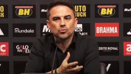 Rodrigo Caetano concedeu entrevista após o empate entre Atlético e América