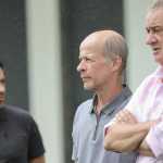 Presidente do Atlético revela como ficou relação com Coudet após polêmica