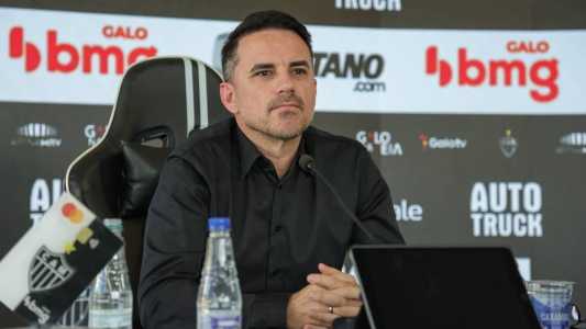 Rodrigo Caetano tem vínculo com o Atlético até dezembro de 2026