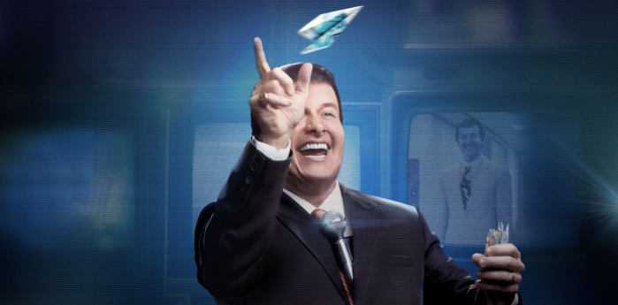 Rodrigo Faro como Silvio Santos em filme 