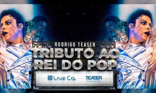 Rodrigo Teaser retorna a Juiz de Fora com espetáculo "Tributo ao Rei do Pop"