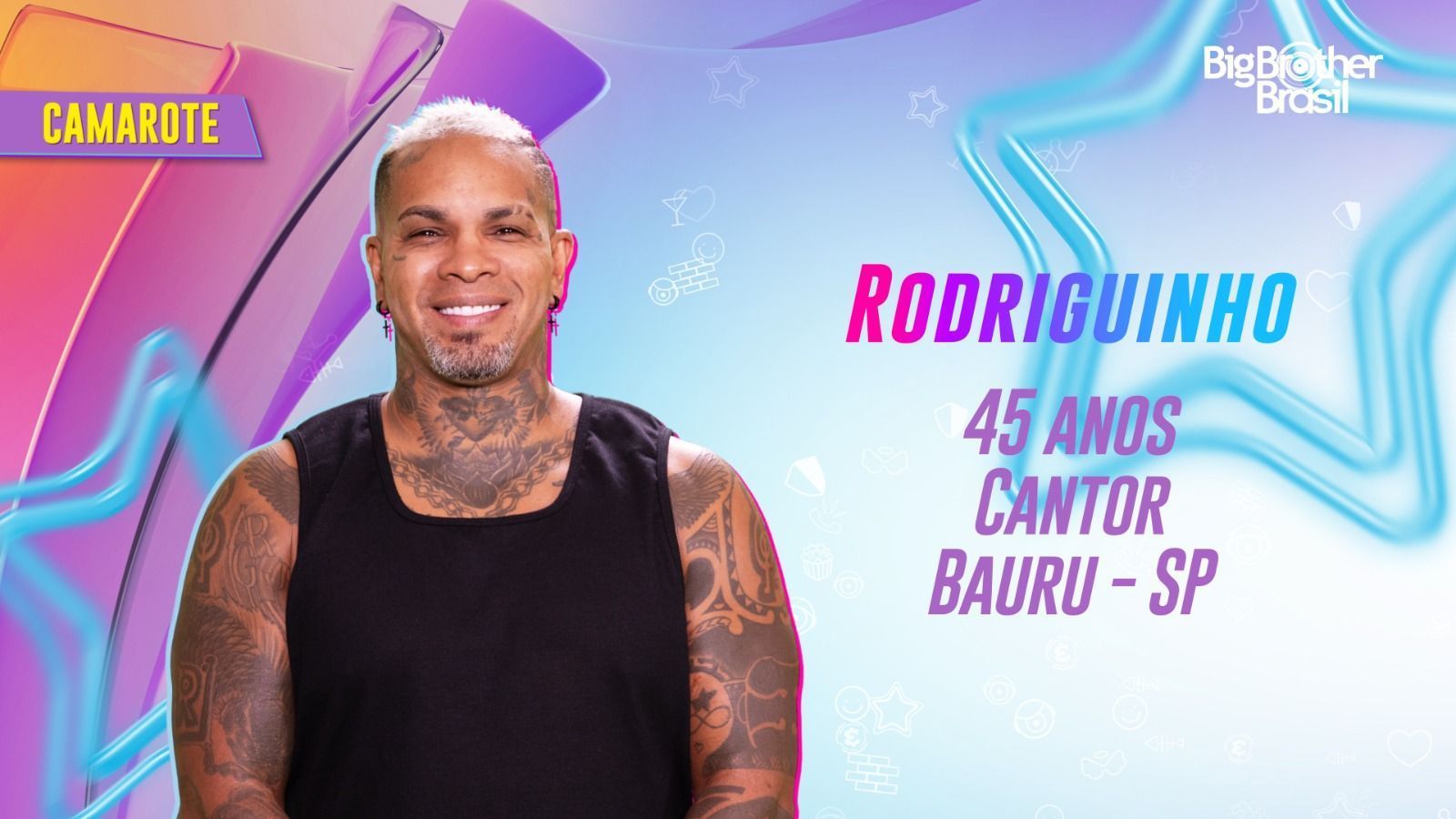 BBB 24: Rodriguinho, ex-Travessos, é confirmado no Camarote