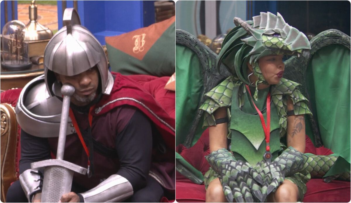 BBB 24: Rodriguinho e Pitel cumprem castigo do Monstro; veja imagens