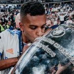 Rodrygo faz tatuagem em homenagem à conquista na Champions; veja 