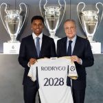 Real Madrid anuncia renovação com Rodrygo até 2028