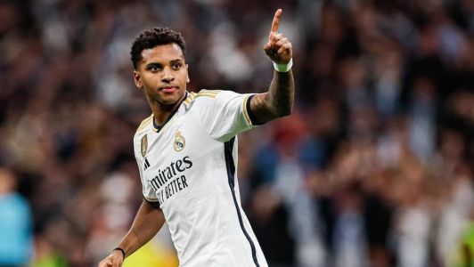 Rodrygo foi o autor do primeiro gol do Real Madrid na partida