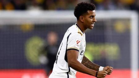 Rodrygo marcou dois na vitória do Real Madrid