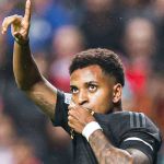 Com gol de Rodrygo, Real Madrid vence Braga e segue 100% na Champions