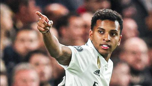 Rodrygo marcou os dois gols da vitória do Real Madrid