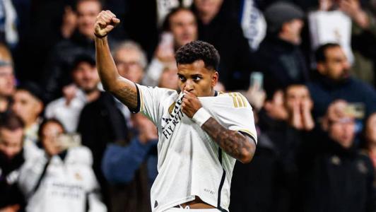 Rodrygo marcou um dos gols do Real Madrid na partida