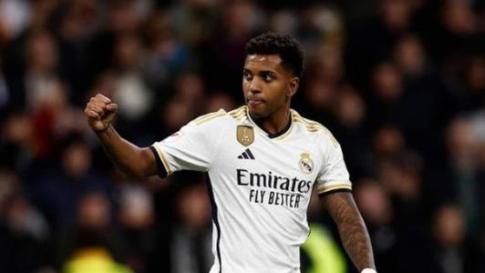 Rodrygo marcou um gol da vitória do Real Madrid sobre o Girona no Campeonato Espanhol
