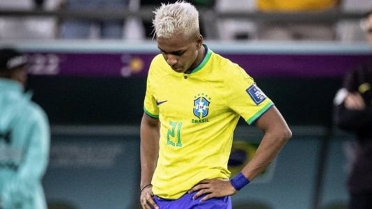 Rodrygo perdeu o primeiro pênalti brasileiro na disputa com a Croácia pelas quartas de final da Copa do Mundo