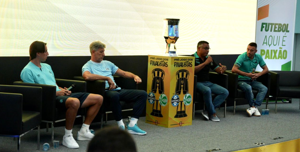 Rivais na final do Gauchão, Renato e Roger falam sobre relação de amizade