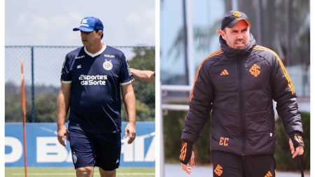Rogério Ceni não tem desfalques, já Coudet tem cinco no time titular