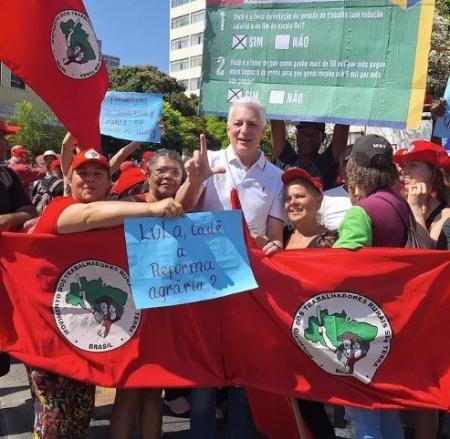 Deputado Rogério Correia participou neste domingo (7) do Grito dos Excluídos