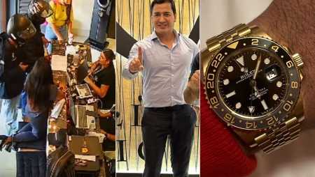 Fotos mostram ação dos criminosos que roubaram relógio de luxo do 'dentista dos famosos'