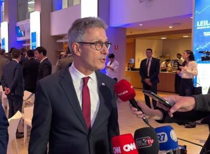 Em entrevista, Romeu Zema agradeceu a ministro de Lula por resultado positivo em leilão