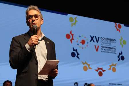O governador de Minas Gerais, Romeu Zema
