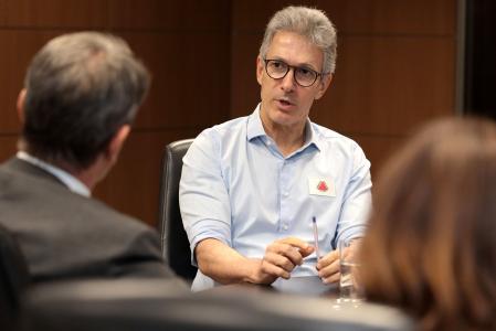O governador de Minas Gerais, Romeu Zema
