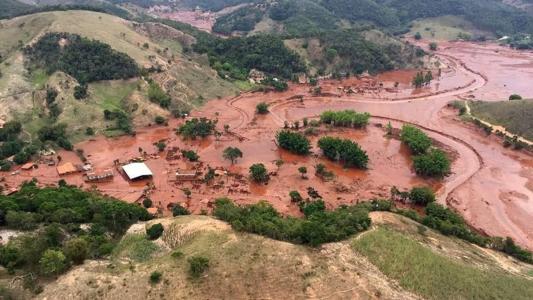 Rompimento da Barragem de Fundão, em Mariana