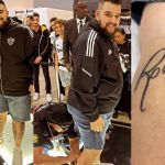 Eternizado: torcedor do Atlético tatua autógrafo de Ronaldinho