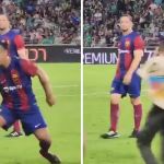 Ronaldinho dribla torcedor e imagens viralizam nas redes; veja vídeo