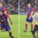 Ronaldinho dribla torcedor e imagens viralizam nas redes; veja vídeo
