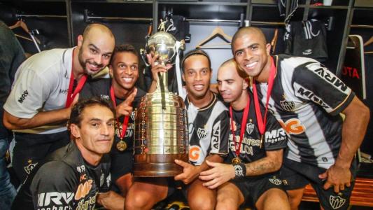 Ronaldinho foi um dos destaques do Atlético no título da Libertadores