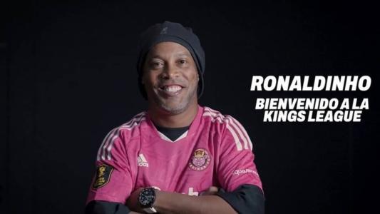 Ronaldinho Gaúcho é novo reforço da Kings League