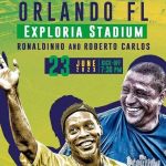 Jogo em Orlando vai reunir Ronaldinho, Roberto Carlos e outras estrelas