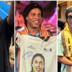 Ronaldinho Gaúcho arrasta multidão na Índia; veja vídeos