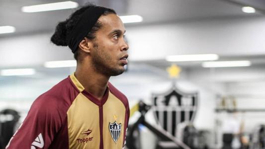 Ronaldinho Gaúcho jogou no Atlético entre 2012 e 2014