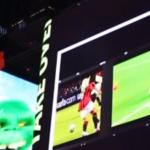 Ídolo do Atlético recebe homenagem e tem lances exibidos na Times Square