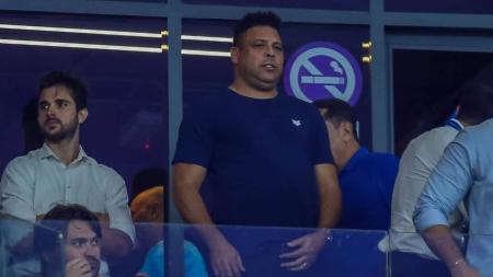 Ronaldo acompanhou a derrota do Cruzeiro para o Flamengo direto do Mineirão
