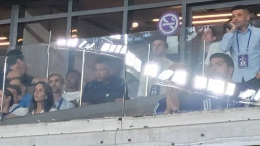 Ronaldo acompanhou Cruzeiro x Corinthians em camarote do Mineirão