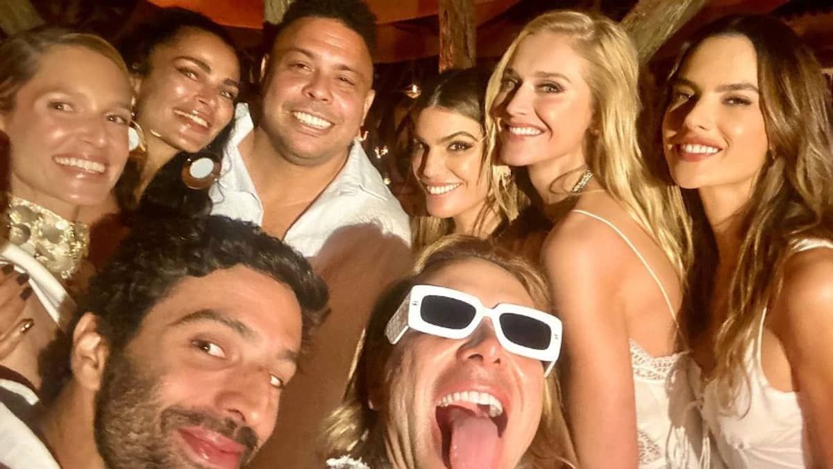 Mais celebridades chegam a Ibiza para casamento de Ronaldo; veja fotos