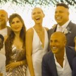 Ronaldo divulga imagens de casamento com legião de craques; assista